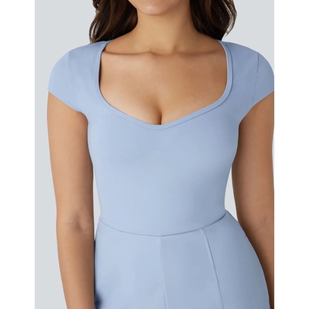 Halara Activewear Romper with Built-In Shorts & Pockets
